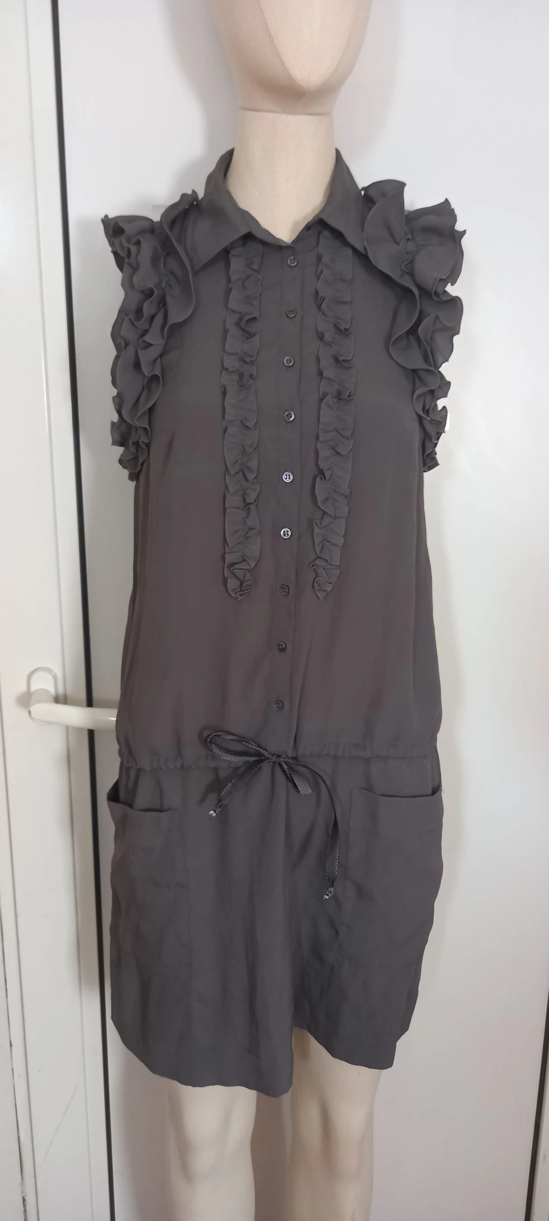 Vestido gris Cop.Copine 36 – photo 2